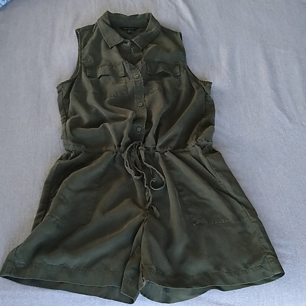 Banana Republic button up romper